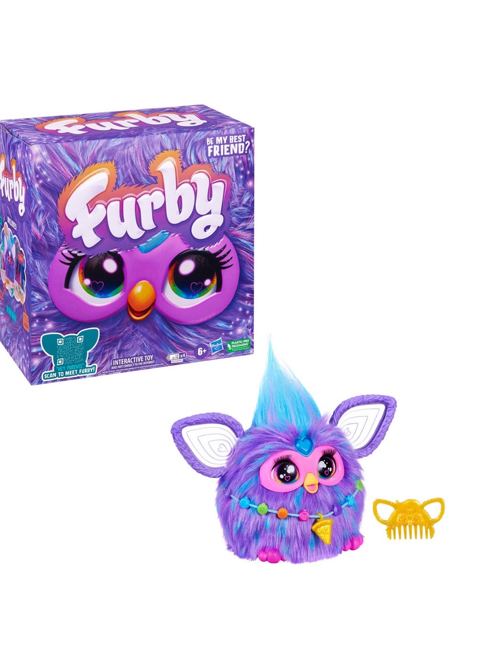 Hasbro Furby Purple Interactive Toy